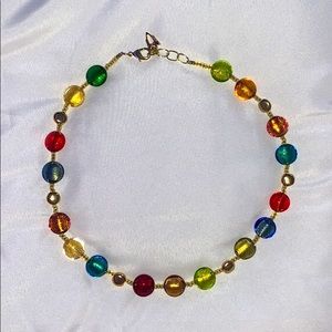 Multi color necklace